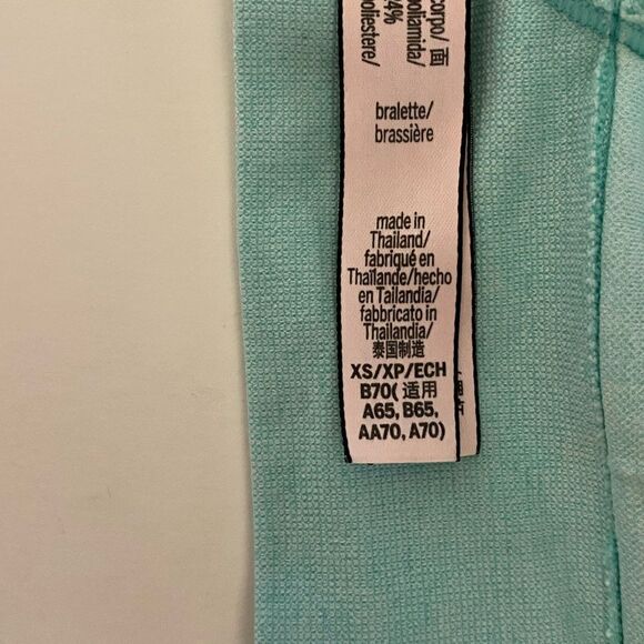 Victoria’s Secret Rare Mint Green VS Logo Print Bralette - Picture 8 of 8